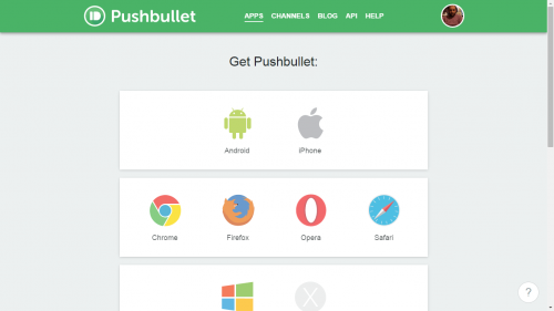 Pushbullet: per condividere file tra smartphone e computer