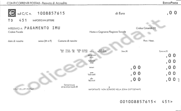 Imu con il bollettino ma non per tutti