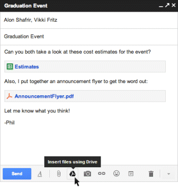 Maxi allegato con Gmail e Google Drive
