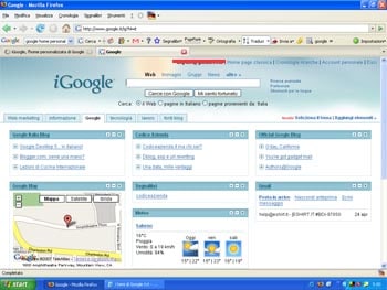 Igoogle e tu?