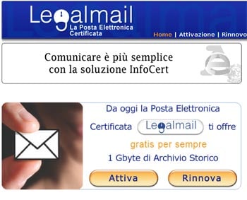 La svolta del clic passa per la posta elettronica certificata, PEC