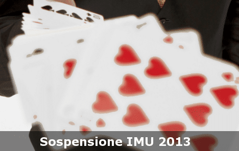 Sospensione IMU 2013: a chi spetta