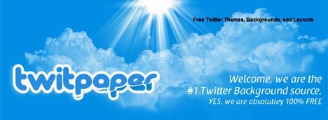 Personalizza Twitter con Twitpaper