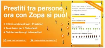 Zopa cresce e azzera le commissioni